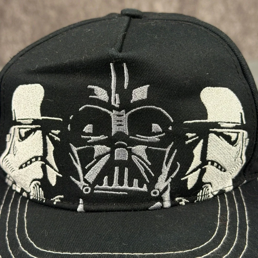Star Wars Darth Vader‎ Stormtrooper Kids Snapback Hat Black Embroidered Cap